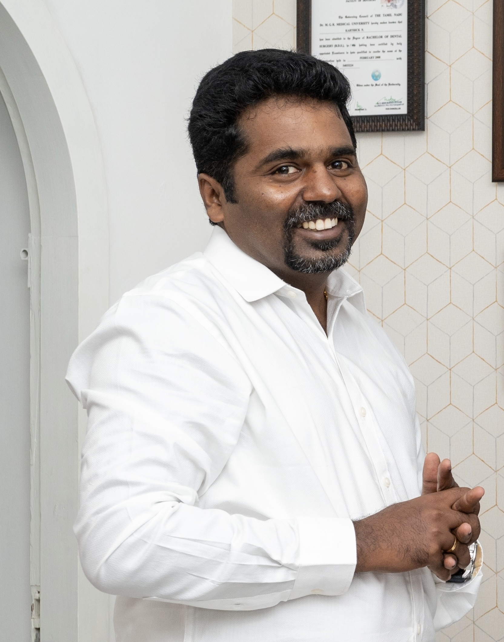 Dr. Karthick N portrait picture profile