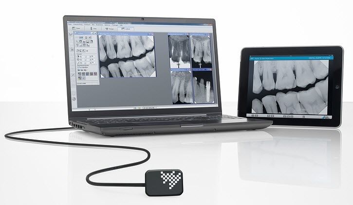 RVG Digital Intraoral Sensor device layout